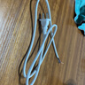 广昌兴（G.C.X）国标电源线两芯裸尾带两项插头两孔220V10a电器自接线电气设备内配线2芯0.75平方铜 白色 1米 实拍图