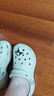 卡骆驰crocs经典云朵老爹鞋洞洞鞋时尚百搭女鞋拖鞋一脚蹬|206750 骨白色-2Y2(含智必星) 38 (240mm) 实拍图