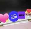 航世（BOW）HW156S-A键盘 有线键盘 办公键盘 超薄便携 96键 台式笔记本键盘 巧克力按键 白色 实拍图