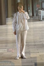 无印良品（MUJI） 女式 棉纱长袖罩衫女士衬衫衬衣内搭秋款女装春季 上衣 BC2KUA4A 米白色 XL (165/92A) 实拍图