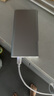 小米充电宝移动电源 10000mAh 22.5W 移动电源 苹果20W充电  PD双向快充 银色  适用苹果安卓 实拍图