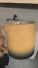 叁旬（sanxun） 知行陶瓷泡茶马克杯带盖过滤水杯女男办公室茶水分离杯子定制 知行马克杯【黄砂釉】 实拍图