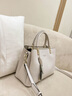 CALWAN KEODH牛皮包包女单肩手提轻奢时尚斜挎妈妈包高级感生日礼物送女友老婆 【米白色】高颜值大容量实用走心女生闺蜜 实拍图