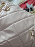 CHARLES&KEITH绗缝菱格链条水桶包双肩包包女包女友生日礼物CK2-10701506 Light Pink浅粉色 M 实拍图