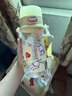babycare儿童水杯夏季吸管杯学饮杯免拧户外运动直饮幼儿园上学水壶-黄色 实拍图