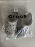 卡骆驰crocs洞洞鞋贝雅男鞋女鞋轻便耐磨一脚蹬拖鞋休闲鞋|10126 卵石色-2V3 40 (250mm) 实拍图