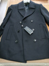卓凡尼·华伦天奴（GIOVANNI VALENTINO）羊毛中长款毛呢大衣外套男商务休闲风衣西装领修身上衣 藏青 S  晒单实拍图