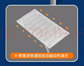 宝家洁洗脸巾平板拖把16cm杆长72cm配2片绒绒布F53迷你拖把懒人夹布拖把 实拍图