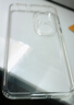 毕亚兹适用华为p50手机壳 P50e保护套 全包防摔超轻薄软边清爽透亮玻璃硬壳男女款后壳 JK64-透明白 实拍图