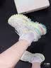 斐乐硬糖萌宠丨FILA潮牌厚底增高老爹鞋女鞋运动鞋萌趣休闲鞋 【鹦鹉】水青色/淡水色绿-GS 37.5 实拍图