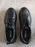 百丽厚底休闲鞋男商场同款免系带商务运动鞋8HN01AM4 黑单里 42 实拍图