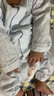 贝瑞加（Babyprints）新生儿连体衣婴儿纯棉衣服夏季初生宝宝薄款爬服A类哈衣 蓝59 实拍图