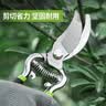 得力树枝剪 园艺修枝剪 家用果树剪刀 花枝专用剪神器 高碳钢 8英寸 实拍图