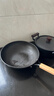 英司盾日本品牌超轻铁锅炒锅不粘锅无涂层少油烟家用炒菜锅燃气灶通用锅 平底带盖 30cm 实拍图