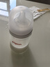 贝亲（Pigeon）玻璃奶瓶宽口径防胀气160ml S号奶嘴 1月+ AA186  实拍图