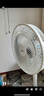 美的（Midea）【品质推荐】七叶轻音柔风电风扇/家用省电落地扇/台式电扇/广角摇头节能宿舍小型风扇 SAE35CA 实拍图