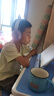 萌可儿背书耳返头戴式无线蓝牙耳机背诵跟读猫耳朵儿童小学初高中生上网课耳麦背书神器送孩子生日礼物 渐变紫（蓝牙+耳返+插卡功能） 实拍图