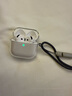 品胜 适用Airpods4保护套 苹果耳机四代保护套通用降噪版2024款无线蓝牙耳机透明软壳防摔防刮 含挂绳 实拍图