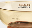 COOKSS婴儿辅食碗新生儿研磨碗喂水宝宝吃米粉米糊餐具碗勺套装带盖 实拍图