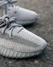 阿迪达斯YEEZY350春夏STEELGREY运动鞋IF3219雾灰色40.5 实拍图