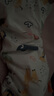 欢喜小熊婴儿短袖连体衣夏季薄款纯棉哈衣睡衣男女初生宝宝衣服2件装 实拍图