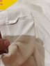 七匹狼纯棉短袖t恤男打底衫夏季薄款舒适透气老头衫100%棉白色运动汗衫 白色-鸡心领 2XL-180（建议体重140-160斤） 实拍图