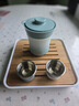 膳魔师（THERMOS）茶旅套装户外露营旅行茶具便携办公保温茶壶茶杯毕业礼物TCMU 【升级涂层内胆】豆青 实拍图