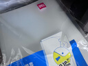 得力（deli）【超级爆款】100只A4L型文件套 加厚文件夹透明单片夹票据收纳二页式文件资料快递袋收纳5706-100 实拍图