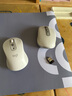 罗技（Logitech）优选系列 M750无线蓝牙双模鼠标舒适手感静音鼠标跨屏操作办公鼠标苹果MAC笔记本无线鼠标ipad M750 白色中手型 实拍图
