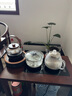 半球（PESKOE）自动上水壶 煮茶器电茶炉 一机双炉 高硼硅玻璃电水壶+消毒锅 一键全自动上水壶烧水电茶盘 HY-22 实拍图