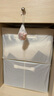 佳帮手布艺收纳箱 衣服棉被整理箱衣物储物箱百纳箱 米色大号 1只装 实拍图