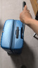 新秀丽（Samsonite）行李箱25英寸拉杆箱时尚旅行箱包竖条纹拉链密码箱蓝色GU9*11002 实拍图