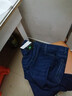 秋冬厚款牛仔裤直筒宽松中年爸爸男士牛仔裤高腰弹力休闲牛仔长裤 5155深蓝 34 码=2尺7腰围 实拍图