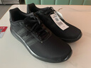 阿迪达斯（adidas）跑步鞋男鞋 26新款春季网面透气休闲鞋轻便缓震耐磨训练运动鞋 全黑色/现货速发/店长主推款 建议拍大半码 41 (内长255mm) 实拍图