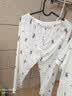 睡衣三件套女新款韩系米奇卡通皱布睡衣甜美休闲短袖家居服夏季 套KK1527 L 【建议100-120斤】 实拍图