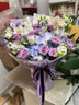 依醉美紫罗兰蝴蝶兰混搭紫玫瑰花束全国鲜花速递同城送闺蜜女友生日 【主图推荐】9朵海洋之歌蝴蝶兰花束 实拍图