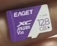 忆捷（EAGET）128GB TF（MicroSD）存储卡 U3 增强版 高速耐用视频监控行车记录仪内存卡 实拍图