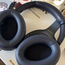 索尼（SONY） WH-1000XM4 头戴式无线耳机 蓝牙降噪耳机 网课游戏适用耳麦礼物送男女友学生 深夜蓝 实拍图
