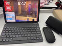 铂呐苓无线蓝牙键盘鼠标套装 适用ipad小米华为苹果VIVO OPPO平板小女生妙控办公静音手机笔记本电脑外接 无线蓝牙键盘雅致黑+双模充电鼠标【10寸】 实拍图