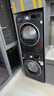 西门子（SIEMENS）iQ300曜石黑系列洗烘套装 10kg 智能除渍 滚筒洗衣机+10kg 热泵烘干机  U20W+D20W 国家补贴换新 实拍图