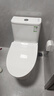 九牧（JOMOO）11173-2-1/41KB-3大力神普通马桶家用虹吸抗菌节水坐便器400坑距 实拍图