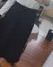 伯德小姐黑色通勤半身裙女职业a字伞裙面试西装半裙正装裙 实拍图