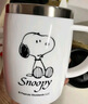 史努比（SNOOPY）保温杯 带手柄不锈钢办公保温杯水杯可爱杯子情侣杯 DP-5002 420ML 白色 实拍图