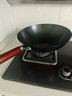 九阳（Joyoung）炒锅铁锅无涂层精铁锅炒菜锅炉灶通用32cm带盖CF32-C121 实拍图