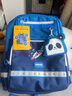 美旅放心书包大容量轻便 1-6年级小学生双肩背包卡通熊猫高颜值 NG3 【新色】海军蓝印花NG3*003 实拍图