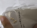 御邪黄金光面金珠转运珠女足金999脚链隔珠散珠手链520礼物 5mm[光面]0.08g标准版 实拍图