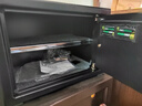 得力保险柜 家用办公电子密码保险箱小型保管箱入墙入柜私密箱隐藏保密柜 可固定安装 25cm墨玉黑 实拍图