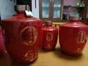 宝福祥 景德镇酒坛子陶瓷家用密封空酒瓶酒壶泡酒瓶密封储存罐容器酒罐 私藏原酒-5斤装黄色 实拍图