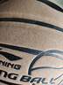 李宁（LI-NING）篮球7号成人pu翻毛设计篮球室内外比赛儿童学生标准训练7号篮球 实拍图