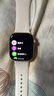 Apple/苹果 Watch Series 10 智能手表GPS款42毫米玫瑰金色铝金属表壳淡桃粉色运动型表带S/M MX1R3CH/B 实拍图